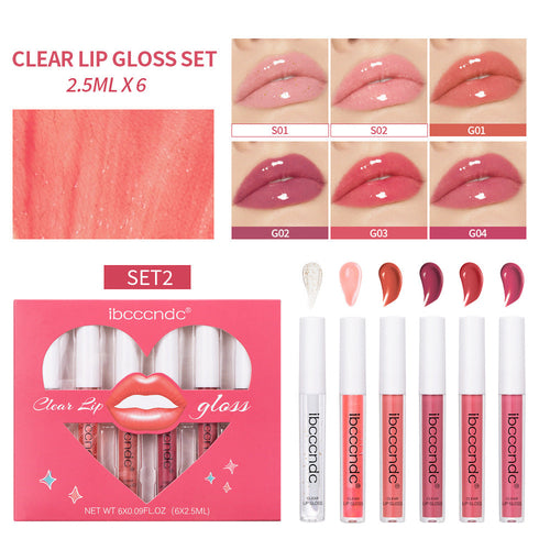 GlowMixer™ Sheer Glossy Lip Tint Set — Mix, Match & Glow