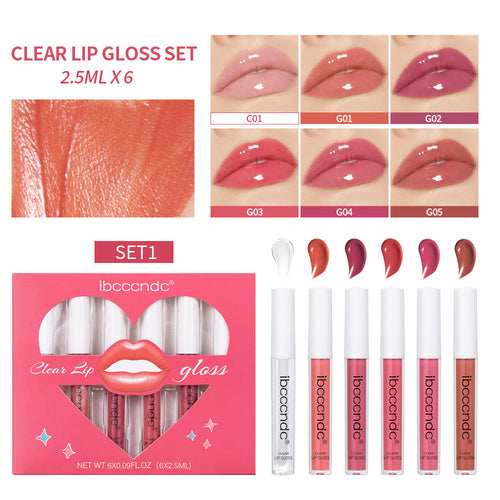 GlowMixer™ Sheer Glossy Lip Tint Set — Mix, Match & Glow