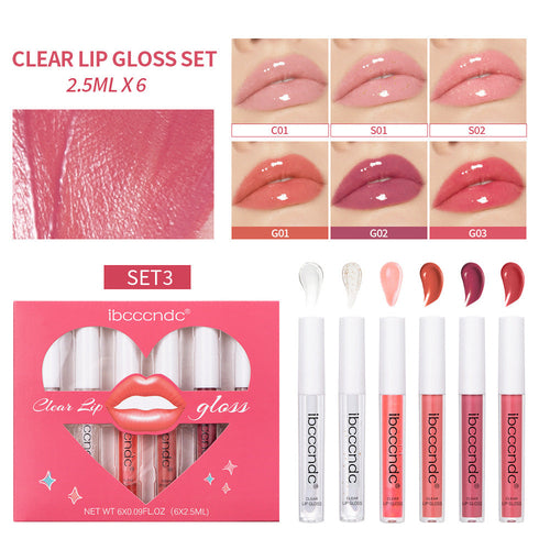 GlowMixer™ Sheer Glossy Lip Tint Set — Mix, Match & Glow
