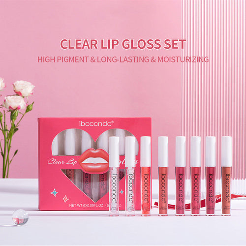 GlowMixer™ Sheer Glossy Lip Tint Set — Mix, Match & Glow